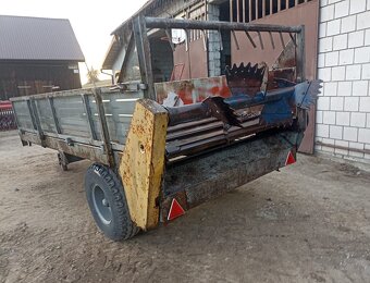 Rozrzutnik obornika jednoosiowy Agromet Czarna Białostocka 3 - 2