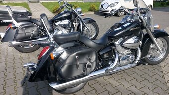 Honda shadow vt 750 clasic 2008 19000 km piękny stan - 2