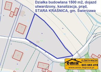 Działka 15 ar w Starej Kraśnicy k. Świerzawy - 2
