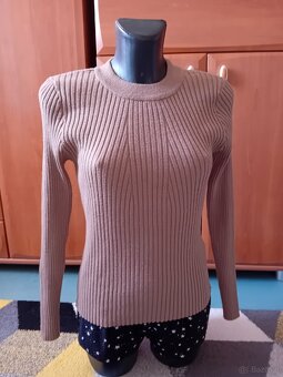 Bluzka sweterkowa z długim rękawem - 2