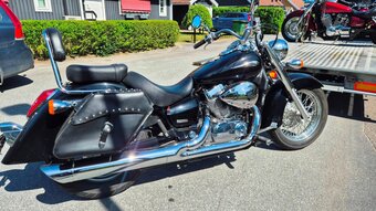 honda vt 750 shadow 2007 17000 km zaruka gwarancja - 2
