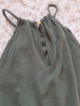 Krótki kombinezon khaki - 2