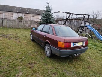 Sprzedam Audi 80b3 benzyna+gaz rok produkcji 1991 - 2