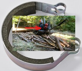 ŻELAZNY KOŃ Pasek hamulca wciągarki Husqvarna, Johnsered itp - 2