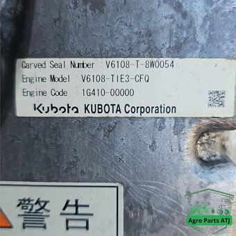 Moduł Komputer ECU Denso 275800-7221 Silnika KUBOTA V6108 - 2