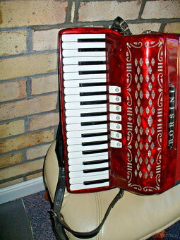 Akordeon fortepianowy Borsini 96 basowy. Akordeon fortepiano - 2