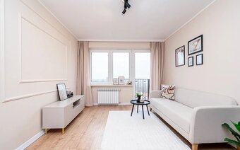 Mieszkanie o powierzchni 38.68m2, balkon, IV p., os. Asnyka - 2