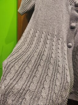 Szary kardigan z dzianiny, rozm. XXL/44 STREET ONE - 2