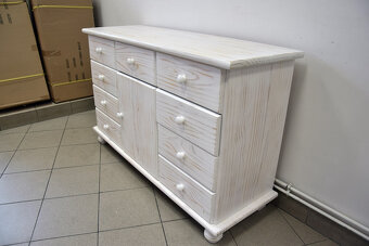 komoda z drewna sosnowego - jak nowa - 2