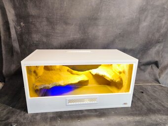 Terrarium meblowe białe pustynne stepowe wąż gekon eublefar - 2
