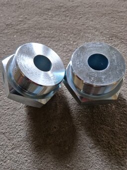 📌 Metalowe złączki z gwintem – M60x2 / 1" BSP - 2