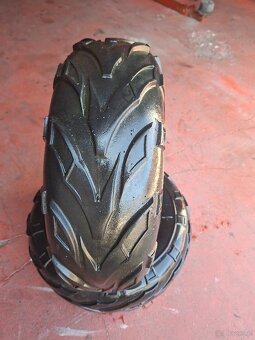Opony QUAD 21X7-10 KARET TIRE bieżnik ok 1 cm z felgami 2 SZ - 2