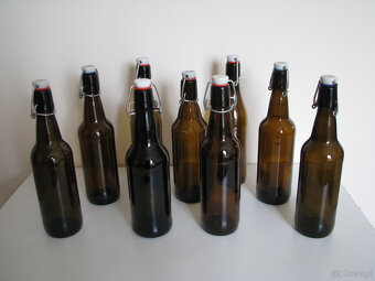 Butelki z pałąkiem po piwie – czyste bez etykiet 4,90 /szt - 2