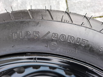 AUDI VW SKODA SEAT koło dojazdowe 125/80R17 - 2