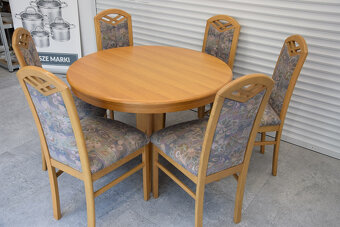 stół rozkładany i 6 krzeseł - komplet jak nowy - 2