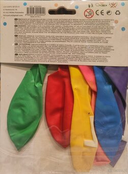 Balony z literami "Sto lat" - 2