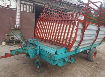 Przyczepa samozbierająca Steyr Hamster 802 V - 2