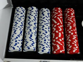 Vida XL Zestaw żetonów do pokera, 500 szt., 11,5 g - 2