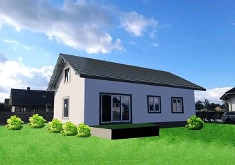 Nowoczesny dom parterowy 106 m² na działce 1024 m² – spokojn - 2