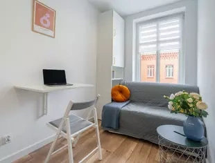 Kawalerka w Centrum Szczecina + gratis szybki internet. - 2