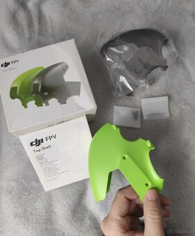 DJI FPV – górna obudowa (Top Shell) – oryginał – zielona i s - 2