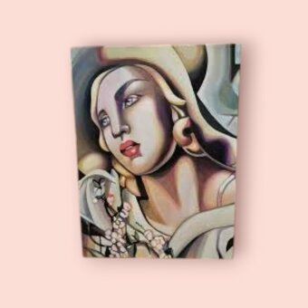 Sprzedam obraz Tamara Łempicka- kapelusz - 2