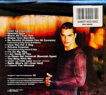 Polecam Album CD RICKY MARTIN -Album- The Best of CD - 2