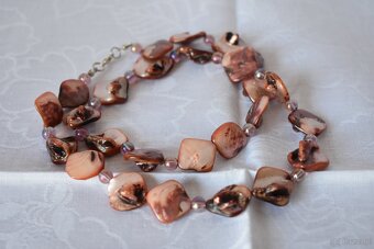 Naszyjnik masa perłowa - 2