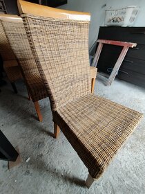 Krzesła ogrodowe rattan - 2