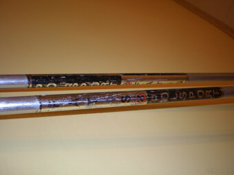 Sprzedam kijki narciarskie 125 cm., używane, stan dobry. - 2