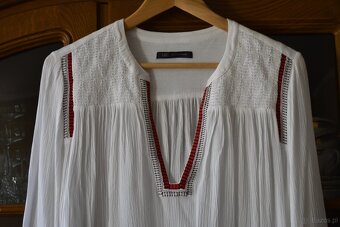 Biała bluzka boho - 2