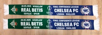 Szalik „Betis" Hiszpania – „Chelsea ” Londyn 2025 04 10 - 2