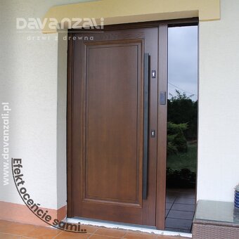 Wykonamy drzwi do kamienicy, willi Davanzali -drzwi z drewna - 2