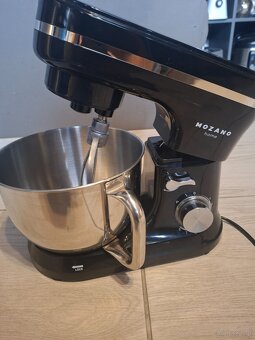 Robot kuchenny marki MOZANO o mocy 1000 W z misą ze stali ni - 2