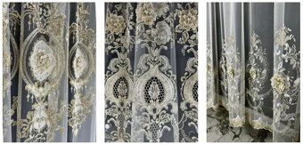 Dekoracje okienne - ekskluzywne firany - 2