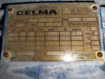 Silnik elektryczny 30kw 2960obr 2Sg200L-2 - 2