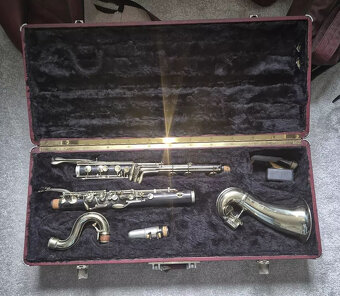 1946 Vintage N Series Selmer Paris Bass Clarinet Low Eb - 2