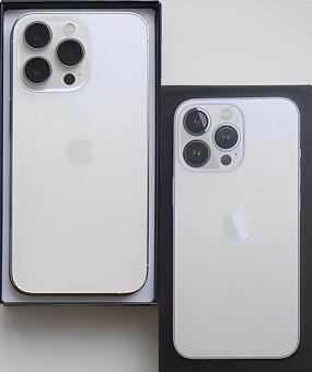 iPhone 13 Pro Max Silver BATERA 100% TOP - 2