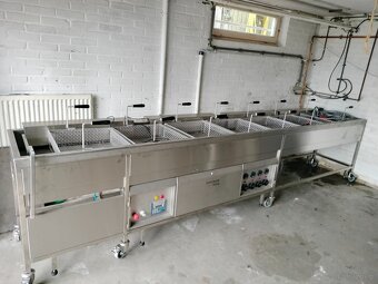 2× Frying tub EB Creare 4000 z koszami – Nowe - 2