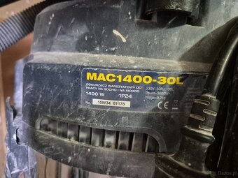 Syndyk sprzeda odkurzacz warsztatowy MAC 1400W - 2
