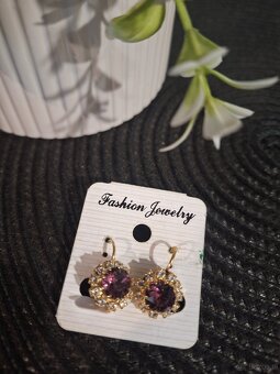 Kolczyki z cyrkoniami - 2