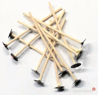 Knoty gotowe, zakute do produkcji zniczy, wkładów, świec. - 2