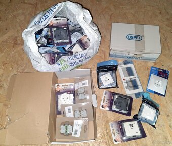 Gniazdka i włączniki ,Nowe - 2