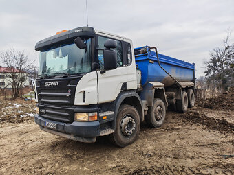 Wywrotka Scania 8x4 6x4 Nowe opony - 2