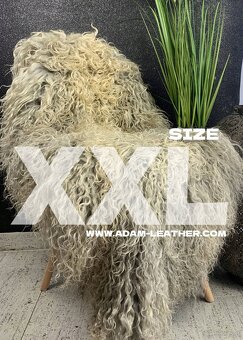 Skóra owcza XXL - naturalna dekoracyjna - 2