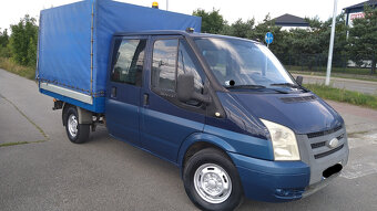 ford transit 2008r skrzynia plandeka - 2