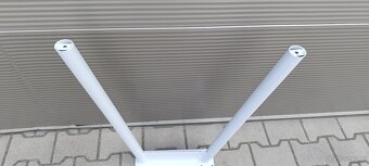 Nogi metalowe do stołu/biurka – kolor szary - 2