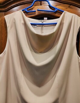 Elegancka sukienka z lejącym dekoltem. BIANKA rozm. XXL/44 - 2