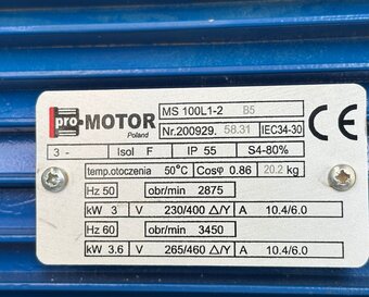 ODCIĄG TROCIN 3,6 kW – odpylacz do maszyn stolarskich - 2