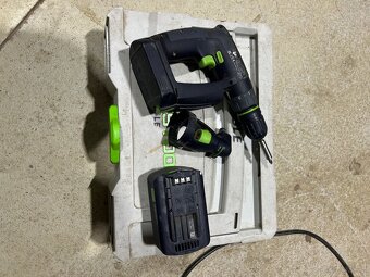 Akumulatorowa wiertarko-wkrętarka Festool CXS w walizce syst - 2